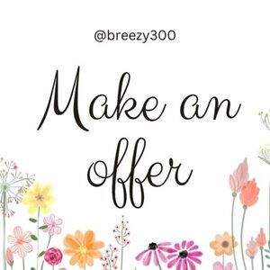 Reasonable Offers Considered